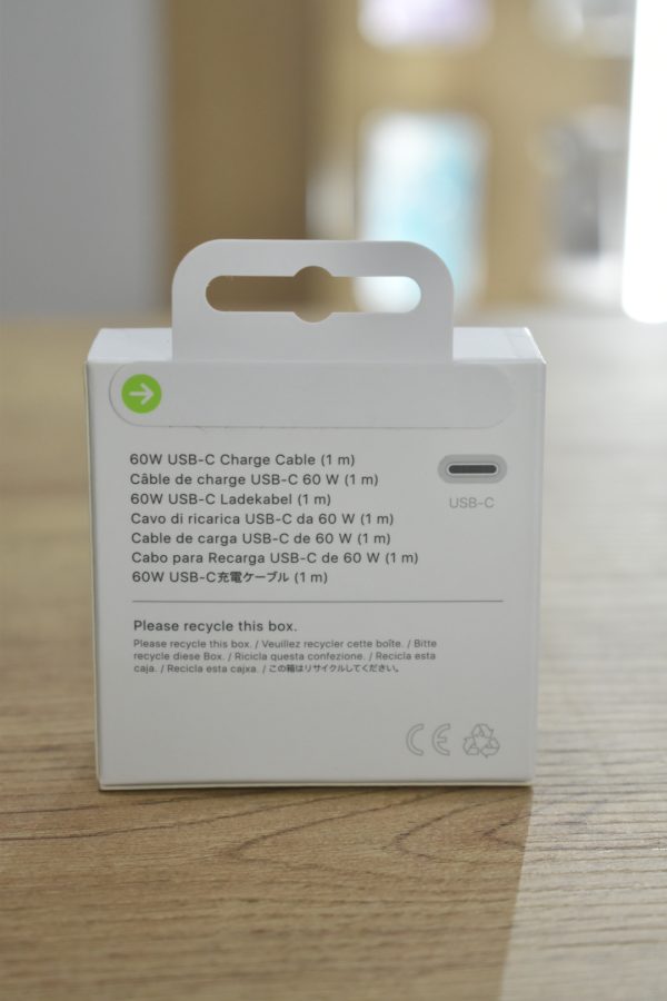 Cable de Usb-C a Usb-C 60w 1m